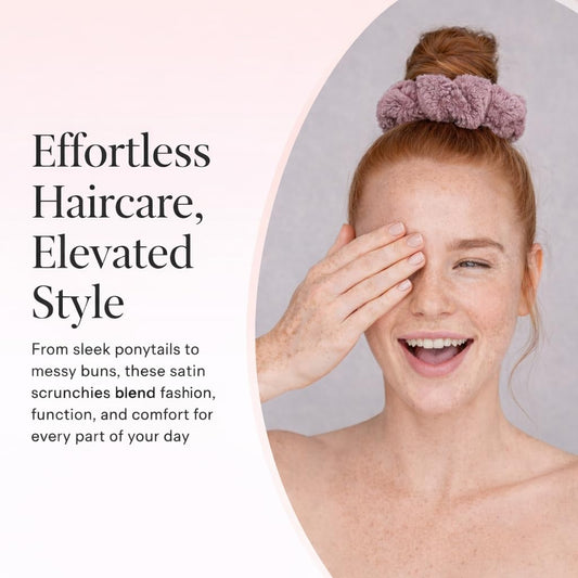 Microfiber Scrunchie Duo