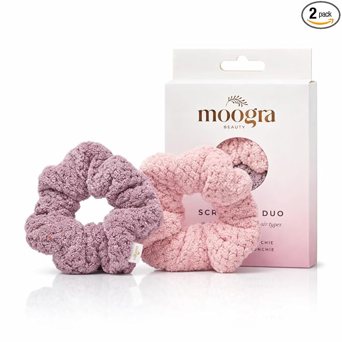 Scrunchie Duo Blush / Mauve