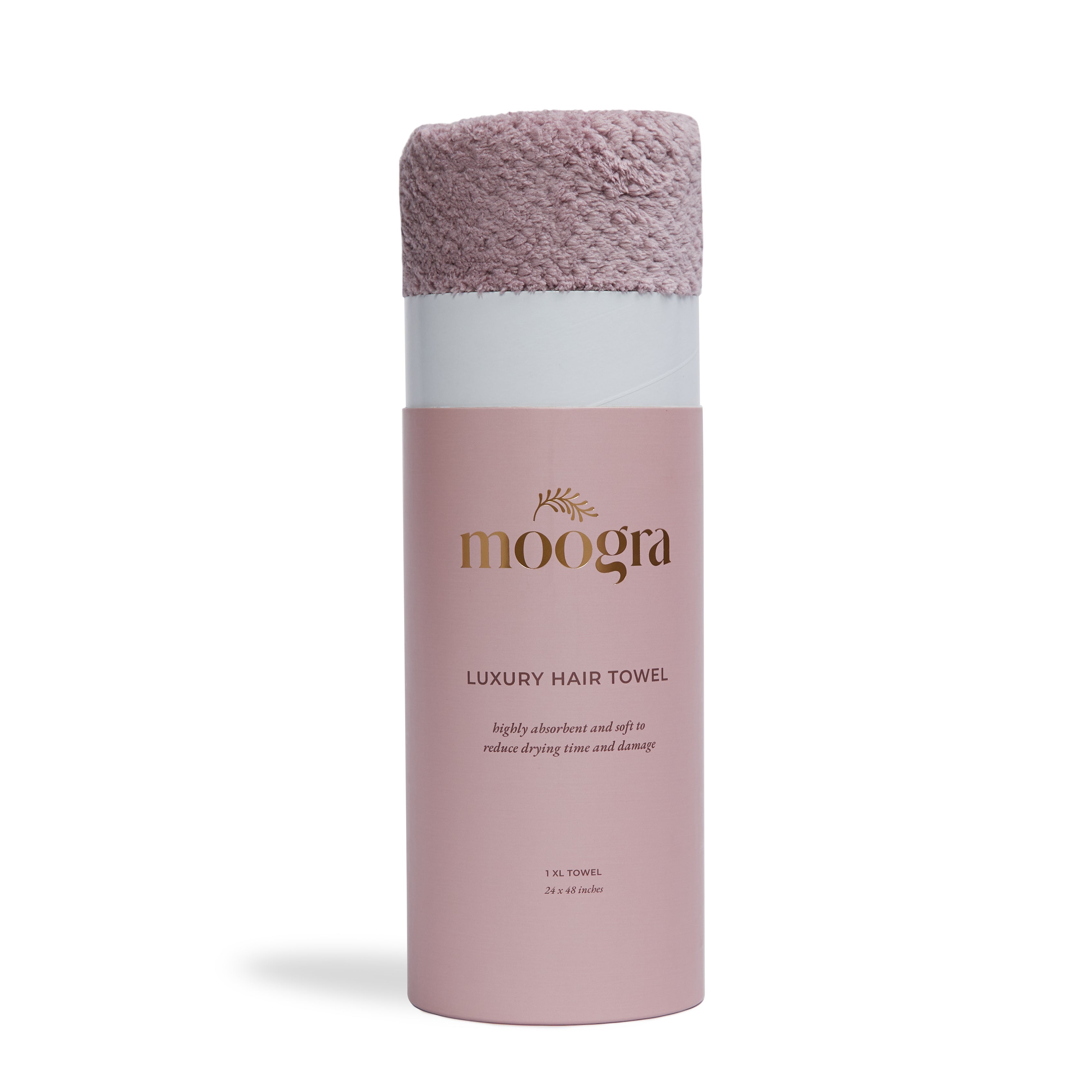 Luxury XL Hair Towel - Mauve