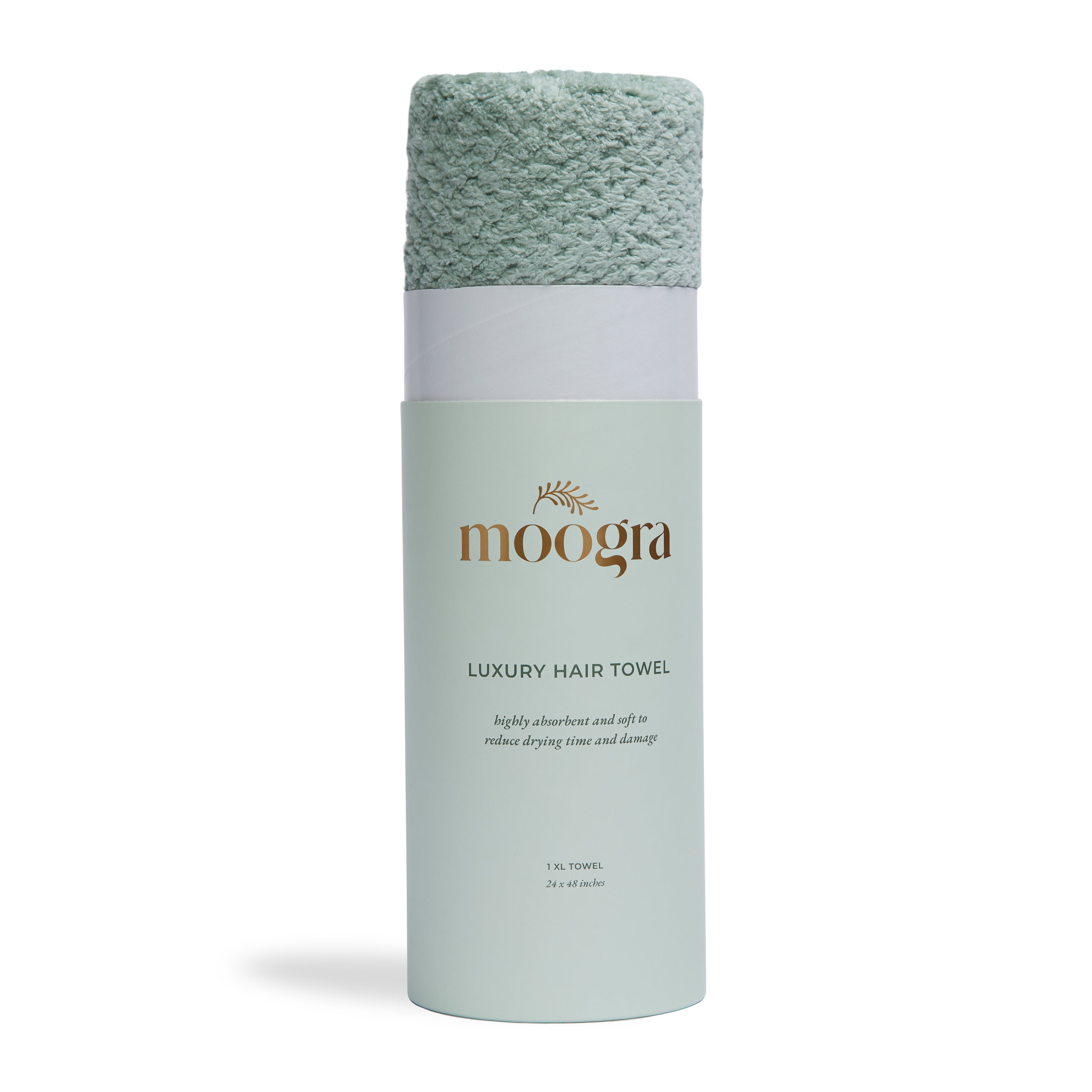 Luxury XL Hair Towel - Sage Green