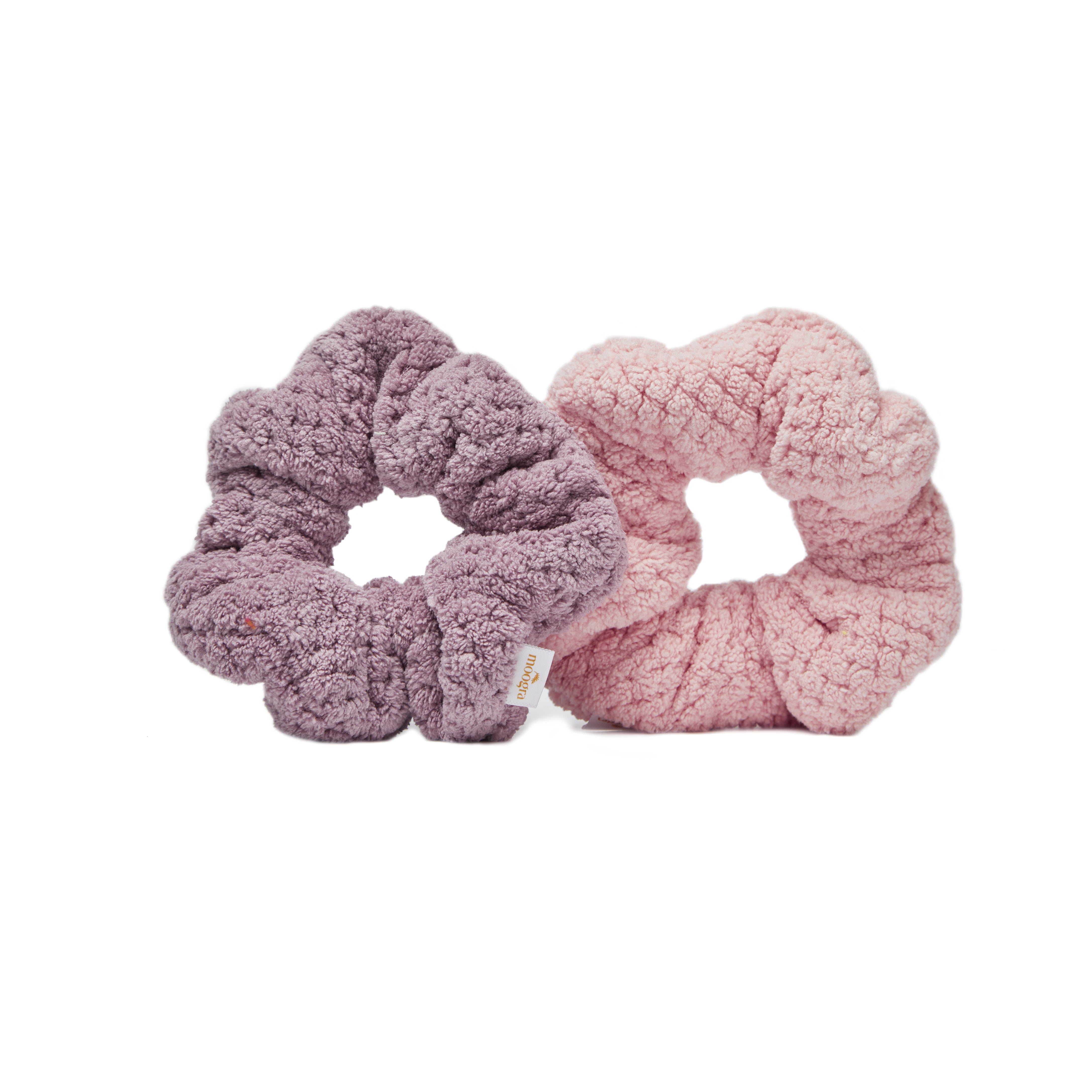 Scrunchie Duo Blush / Mauve