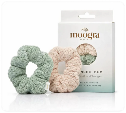 Microfiber Scrunchie Duo