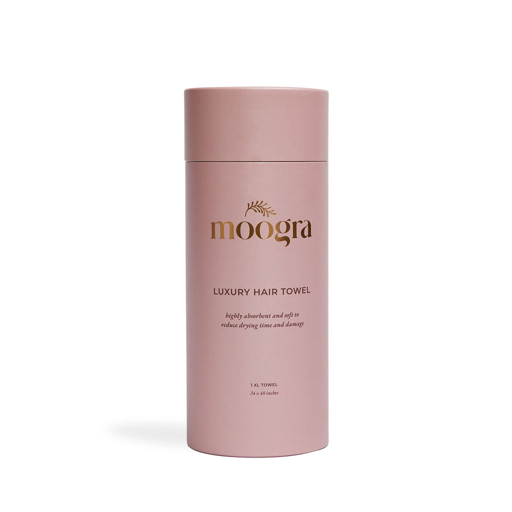 Luxury XL Hair Towel - Mauve